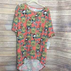 NWT LuLaRoe Minnie Mouse Irma size L.